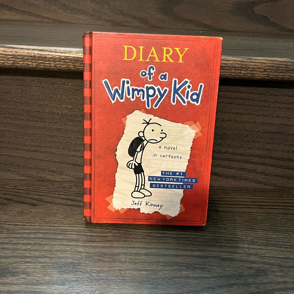 Diary of a wimpy kid book “a novel in cartoons” brand new